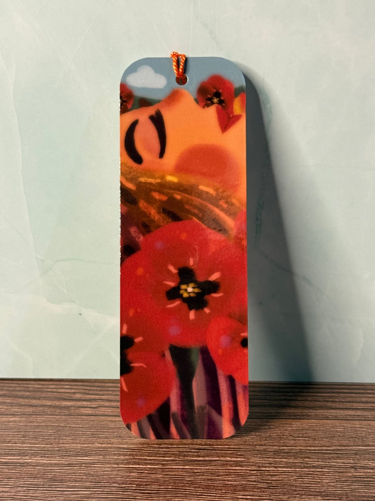 Poppy Field Bookmark