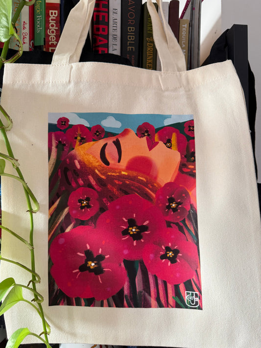 Poppy Field Tote
