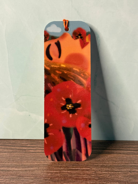 Poppy Field Bookmark