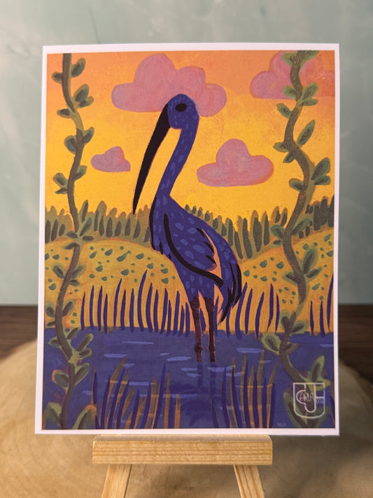 Blue Ibis